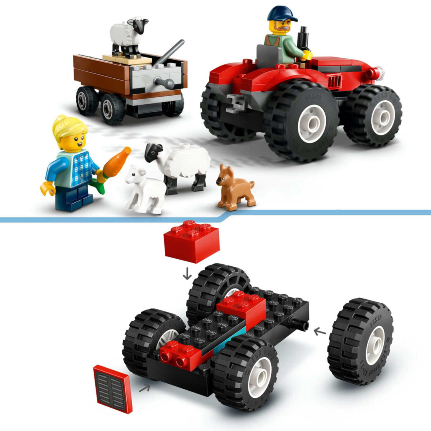 LEGO® City 60461 Traktor mit Anhänger 4+ Jahren