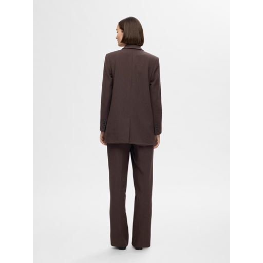 Selected Femme Rita Relaxed Blazer, Coffee Bean, 36