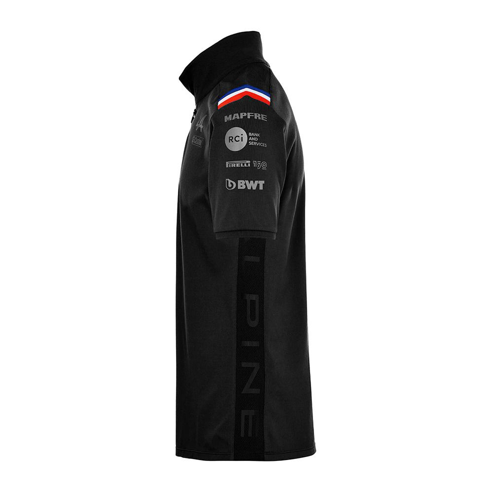Kappa ASHAM BWT ALPINE F1 TEAM - Polo Homme black