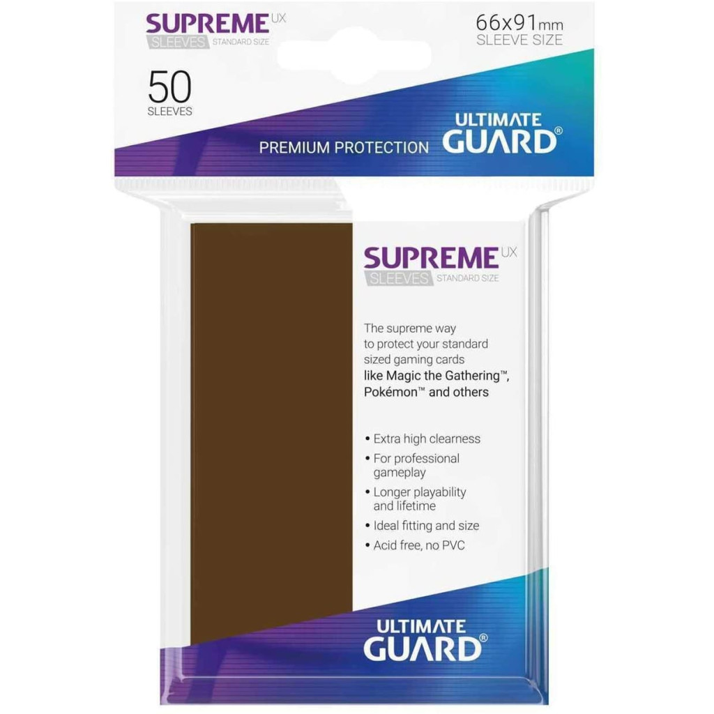 50 Supreme UX Sleeves Standard Size