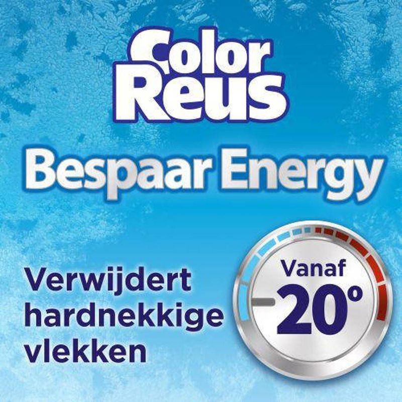 Color Reus Gel - Vloeibaar Wasmiddel - Gekleurde Was - Voordeelverpakking - 6 x 19 Wasbeurten