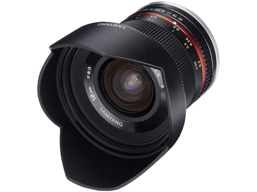 Samyang - Vidvinkelobjektiv - 12mm - f/2.0 NCS CS - Fujifilm X-fatning - til Fujifilm X-serien