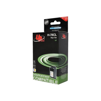 Cartouche compatible HP 78 - cyan, magenta, jaune - Uprint