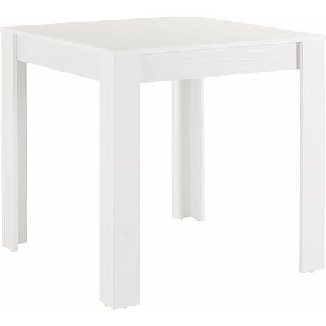 Long spisebord - hvid