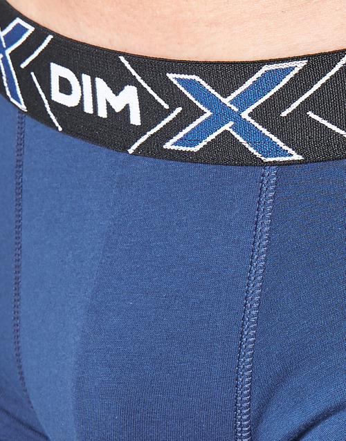 DIM - X-TEMP BOXER x3 - Bleu / Marine / Noir