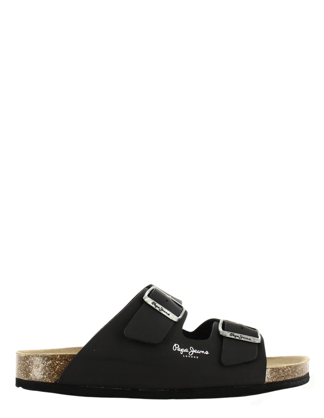 pepe jeans Mules homme bio m double velour noir