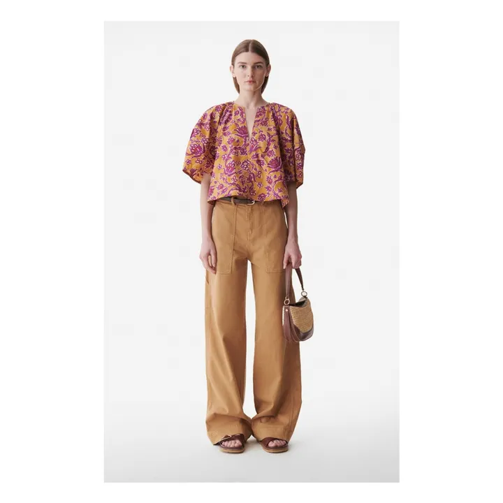 Vanessa Bruno Blouse Brook Imprimée | Safran