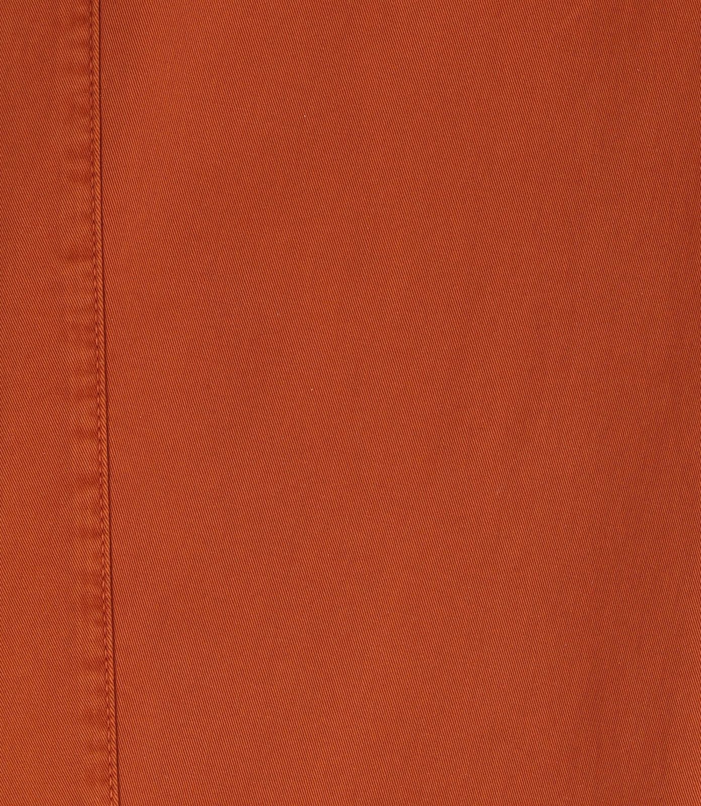 Donkeroranje tapered jeans