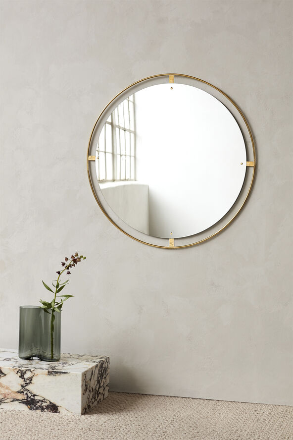 Audo Copenhagen Plinth Low, Calacatta Viola Beige