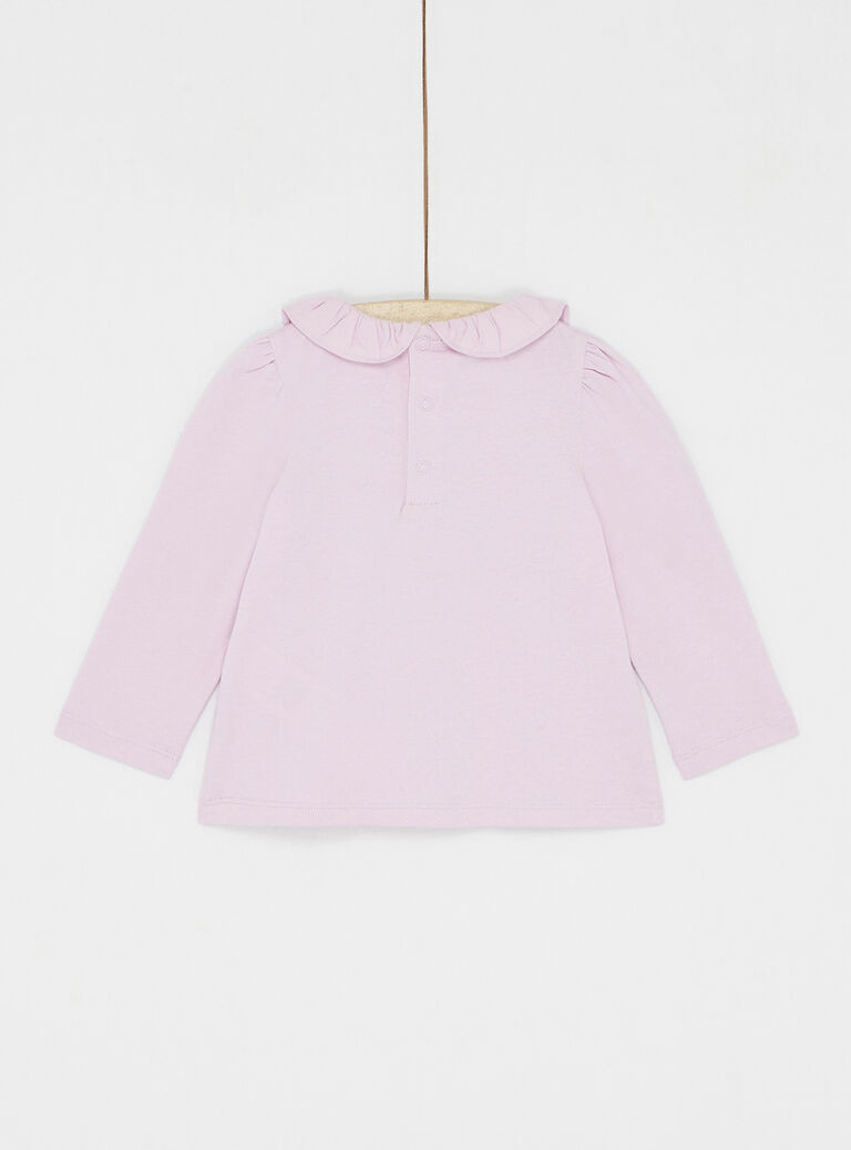 Brassierre unie parme pour bébé fille