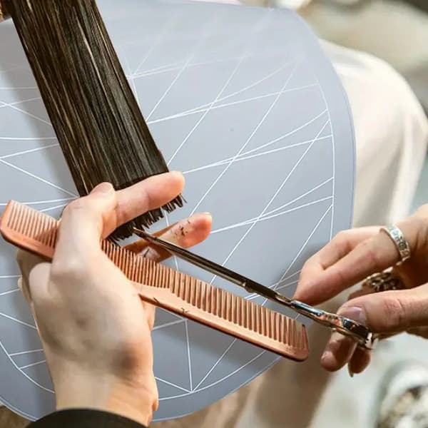 INF Silikon Hårklippekappe, Profesjonell Frisørkappe for Hårfarging, Hårpleie og Styling