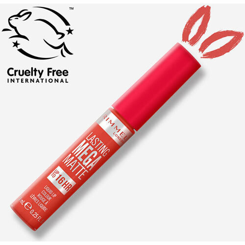 Rimmel London - Lasting Mega Matte Liquid Lip Colour 920-scarlet Flames