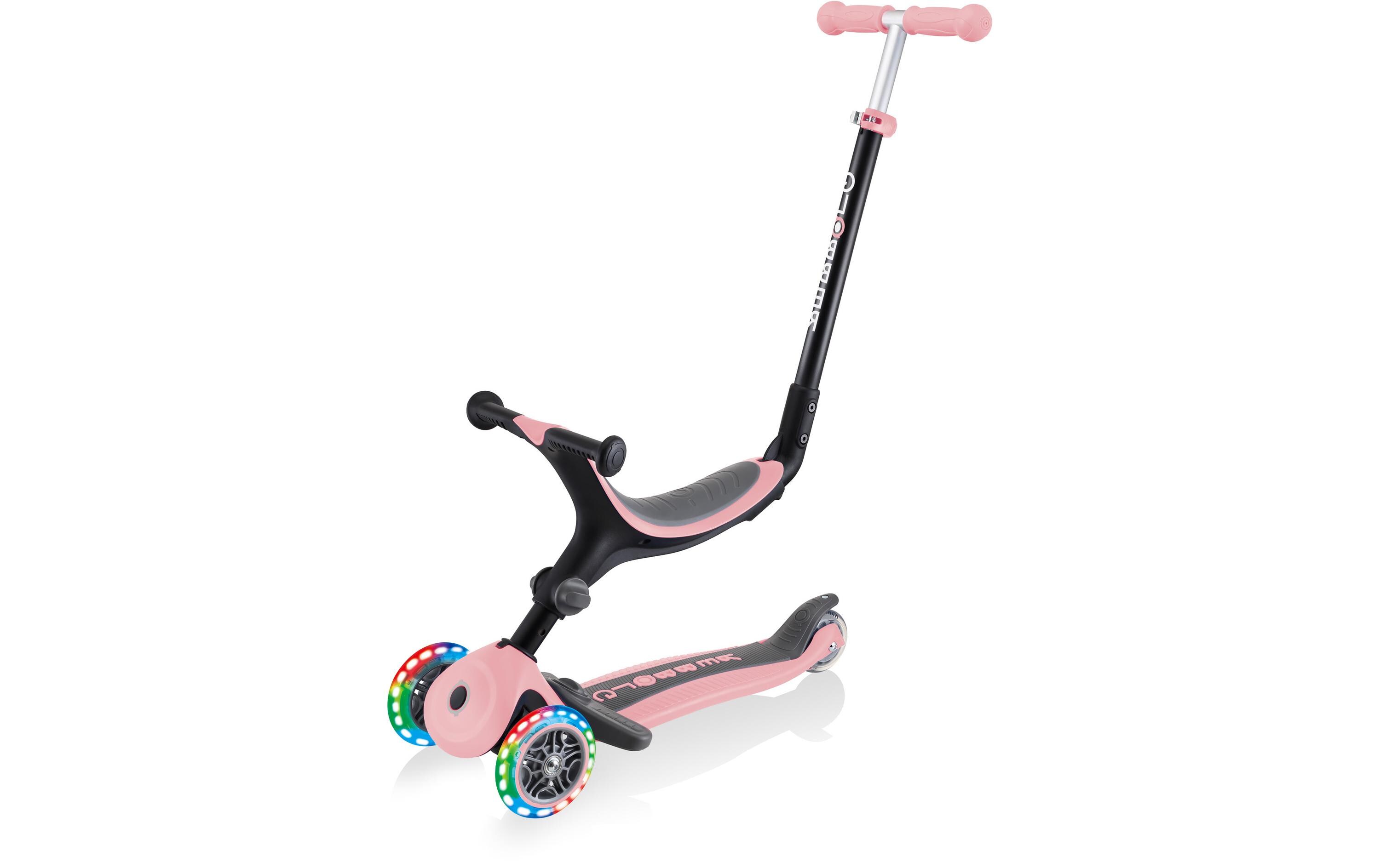 Scooter GO UP Foldable Plus Lights, Pastel RosaScooter