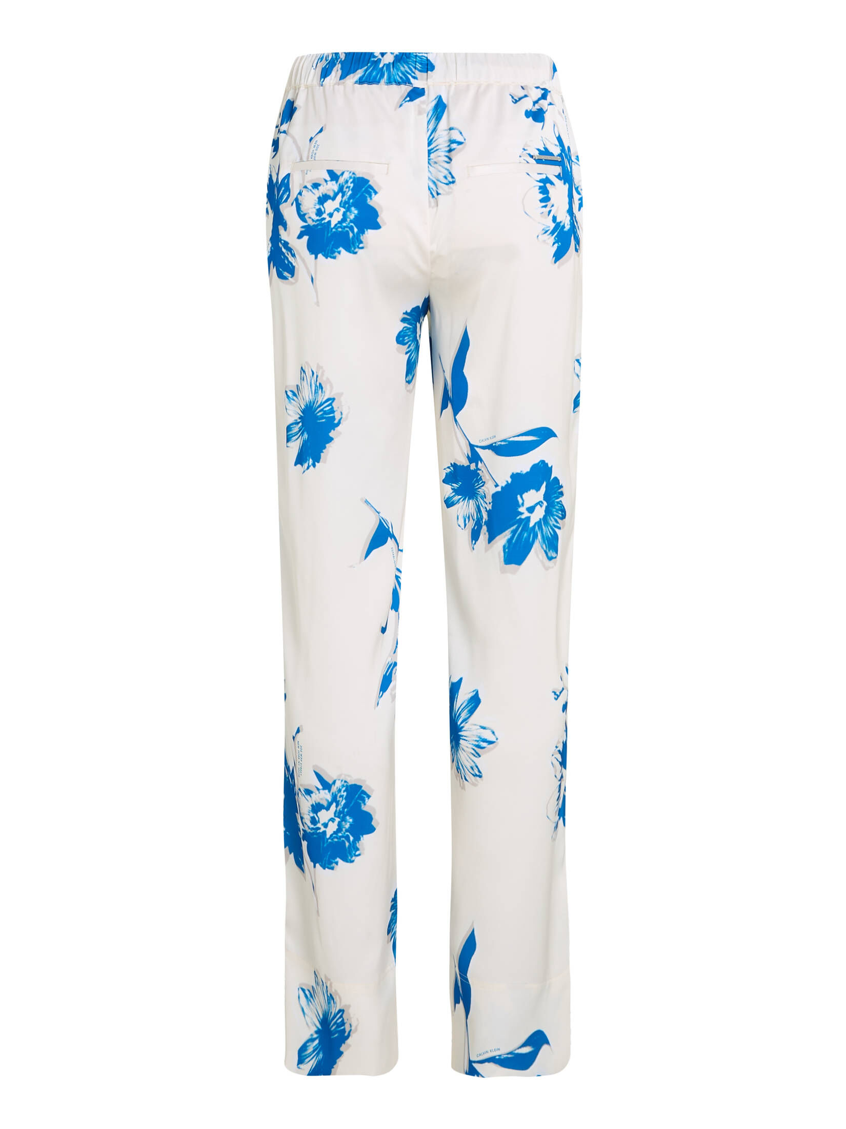 CALVIN KLEIN| Damen Hose LW SHINY SATIN PYJAMA PANTS
