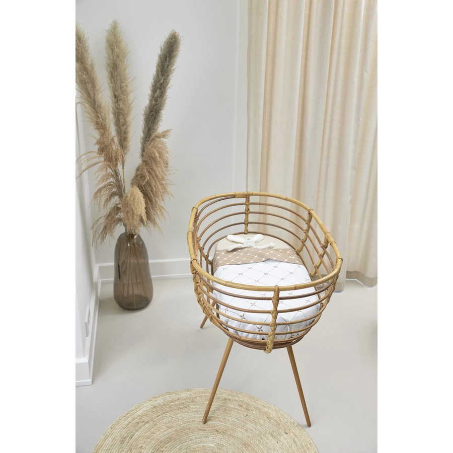 Meyco X Mrs. Keizer Kuscheldecke Louis taupe 75 x 100 cm