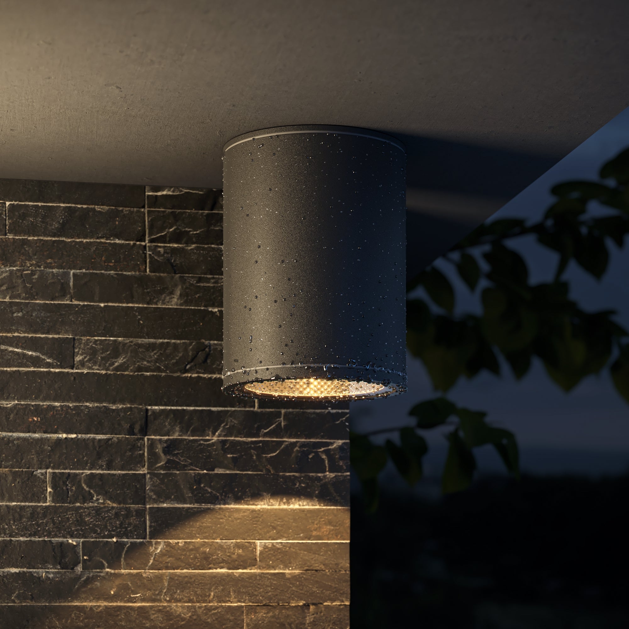 Maytoni Outdoor - Plafondlamp Bar - Grafiet - Ã9