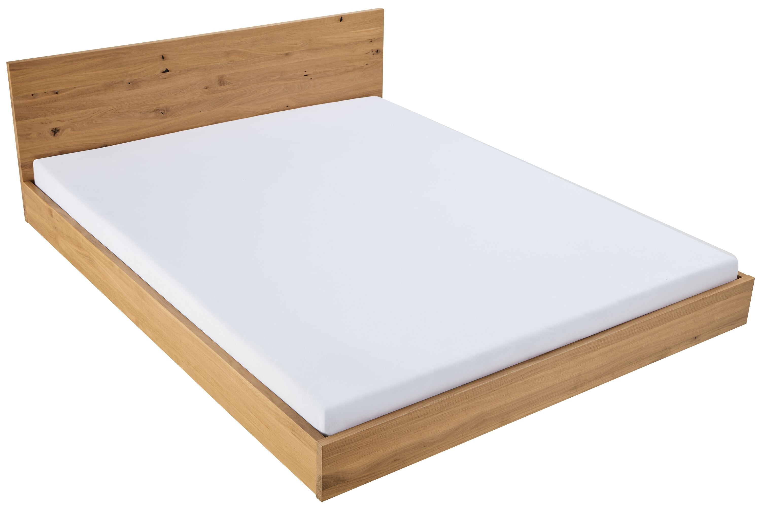 BRIX II Bett - Eiche / B: 180.0 cm x T: 200.0 cm