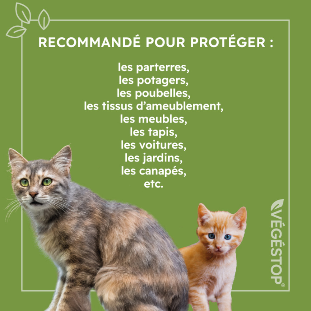 Répulsif Chats - Spécial intérieur & extérieur - 500 ml
