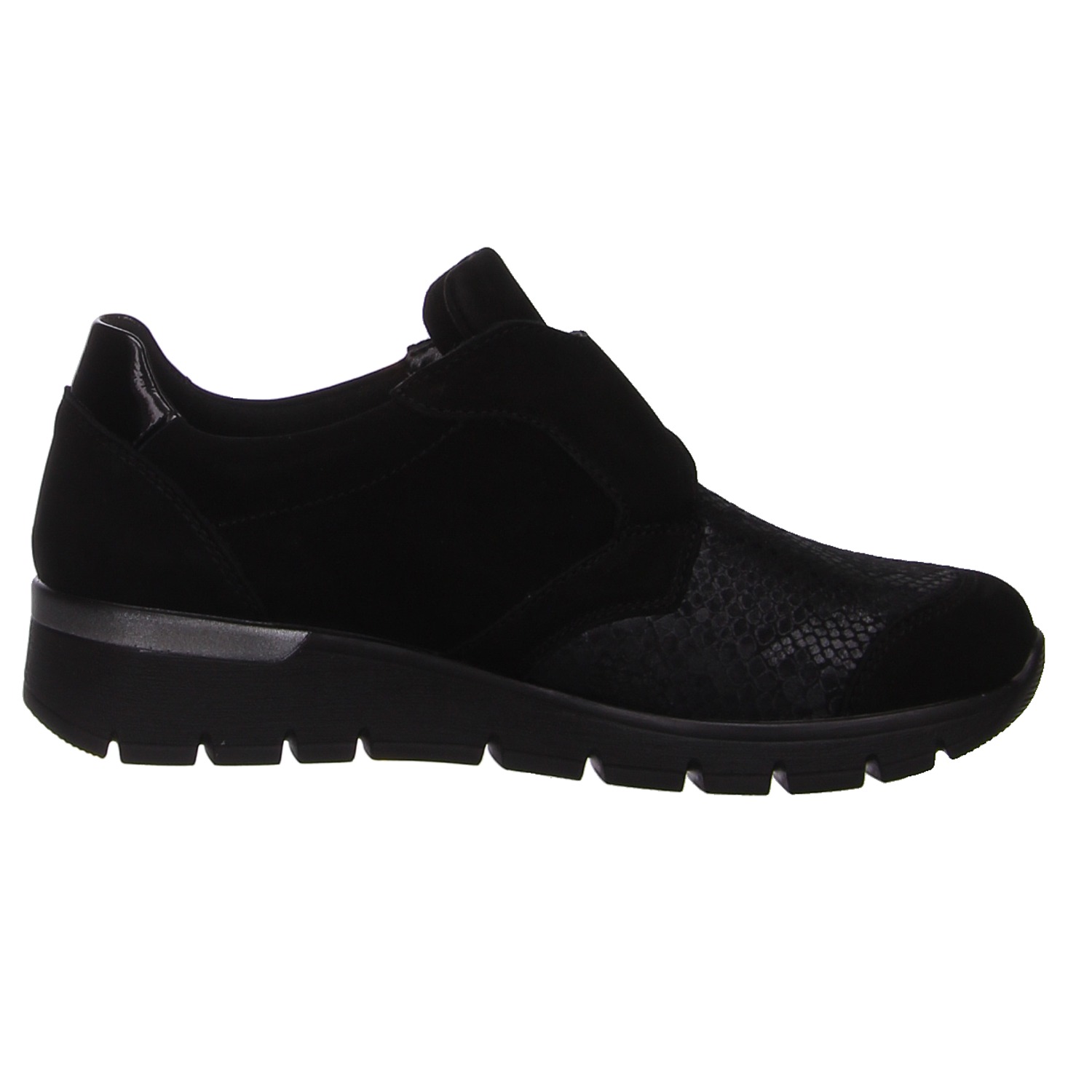 Waldläufer Klettschuhe schwarz schwarz