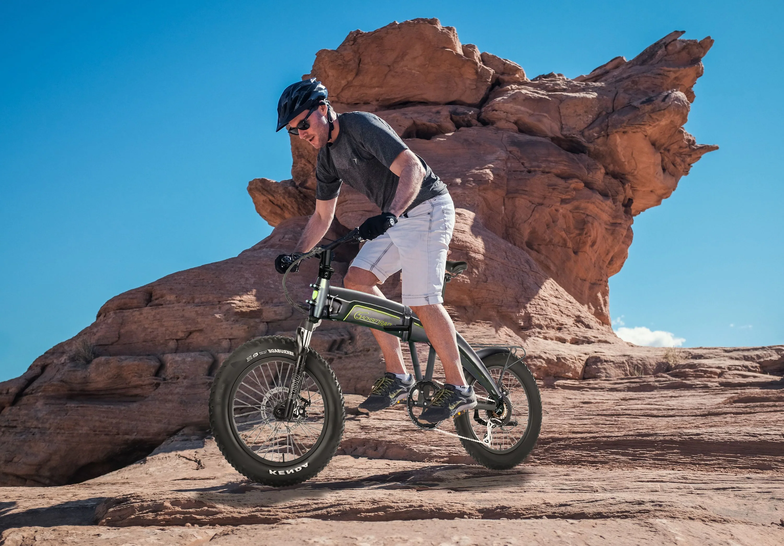 SachsenRAD E-Faltrad F6 Safari Fatbike