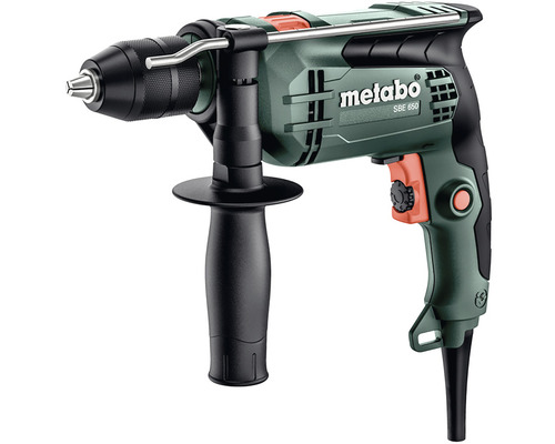 Metabo SBE 650 klopboormachine, inclusief koffer