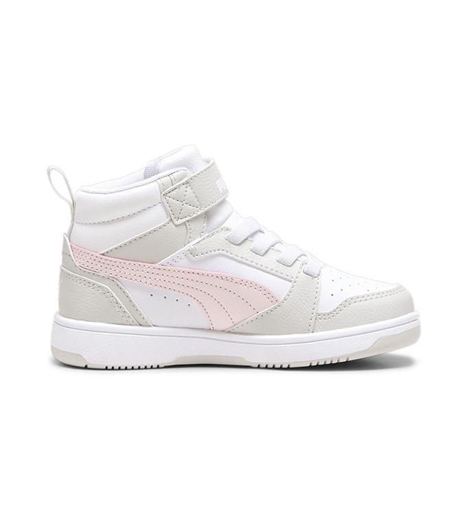 PUMA PUMA REBOUND V6 MID AC   P 393832 PUMA-WHITE-FROSTY-PINK-SEDATE