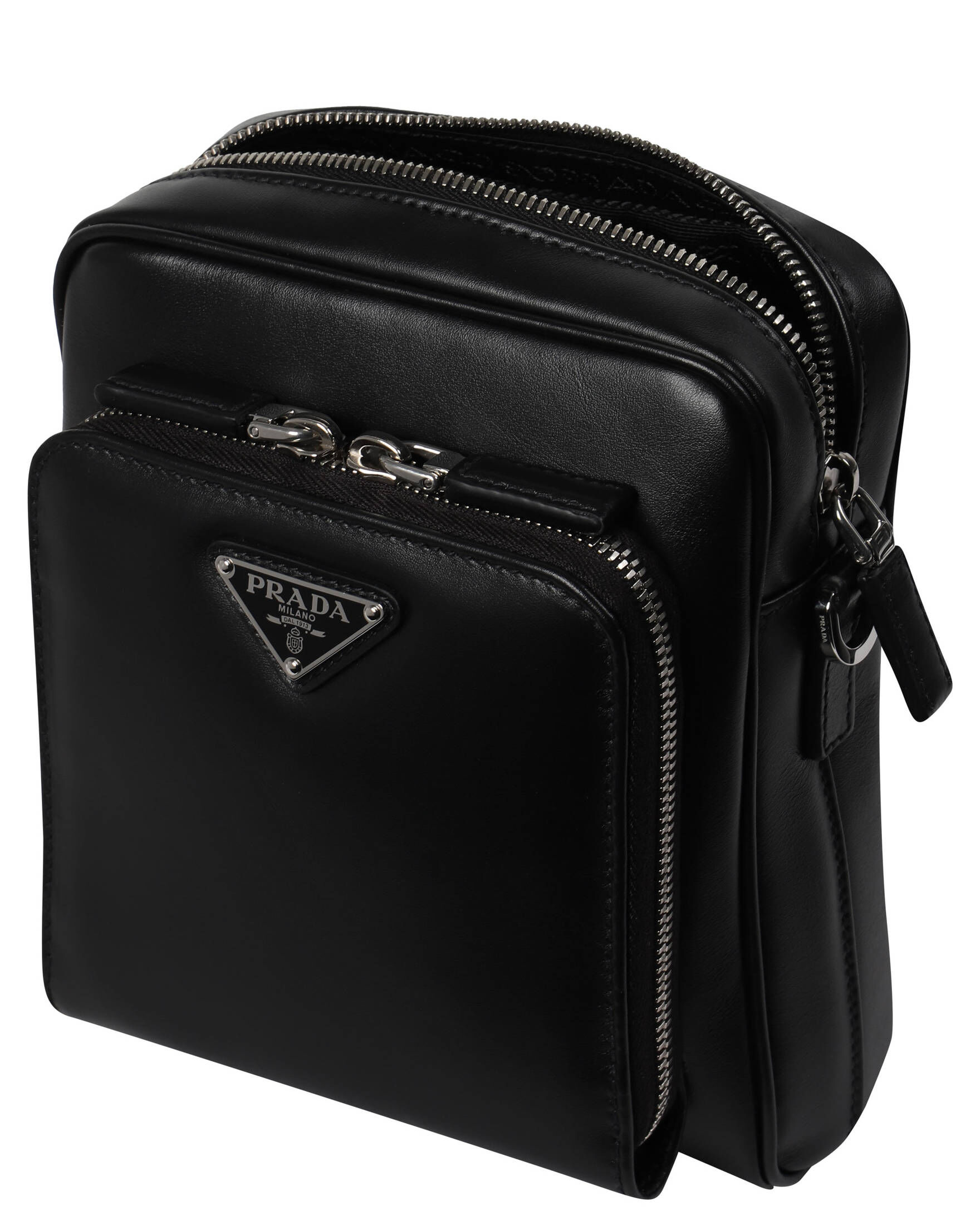 Prada| Herren Umhängetasche SOFTY CALF CAMERA BAG