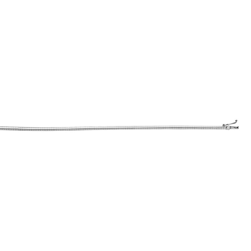 Bracelet femme 18 cm - Or blanc 18 Carats