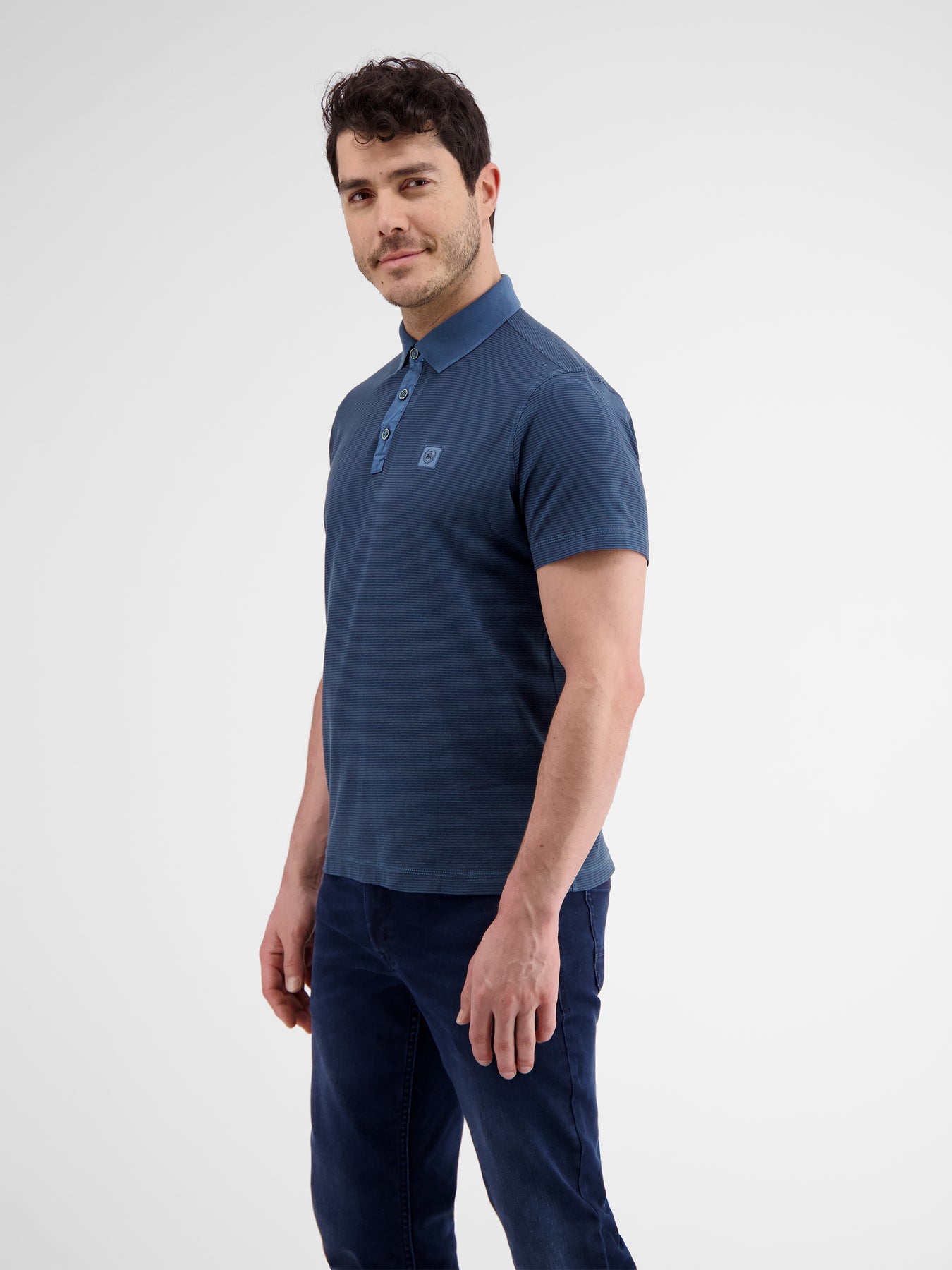 Gestreiftes Poloshirt für Herren