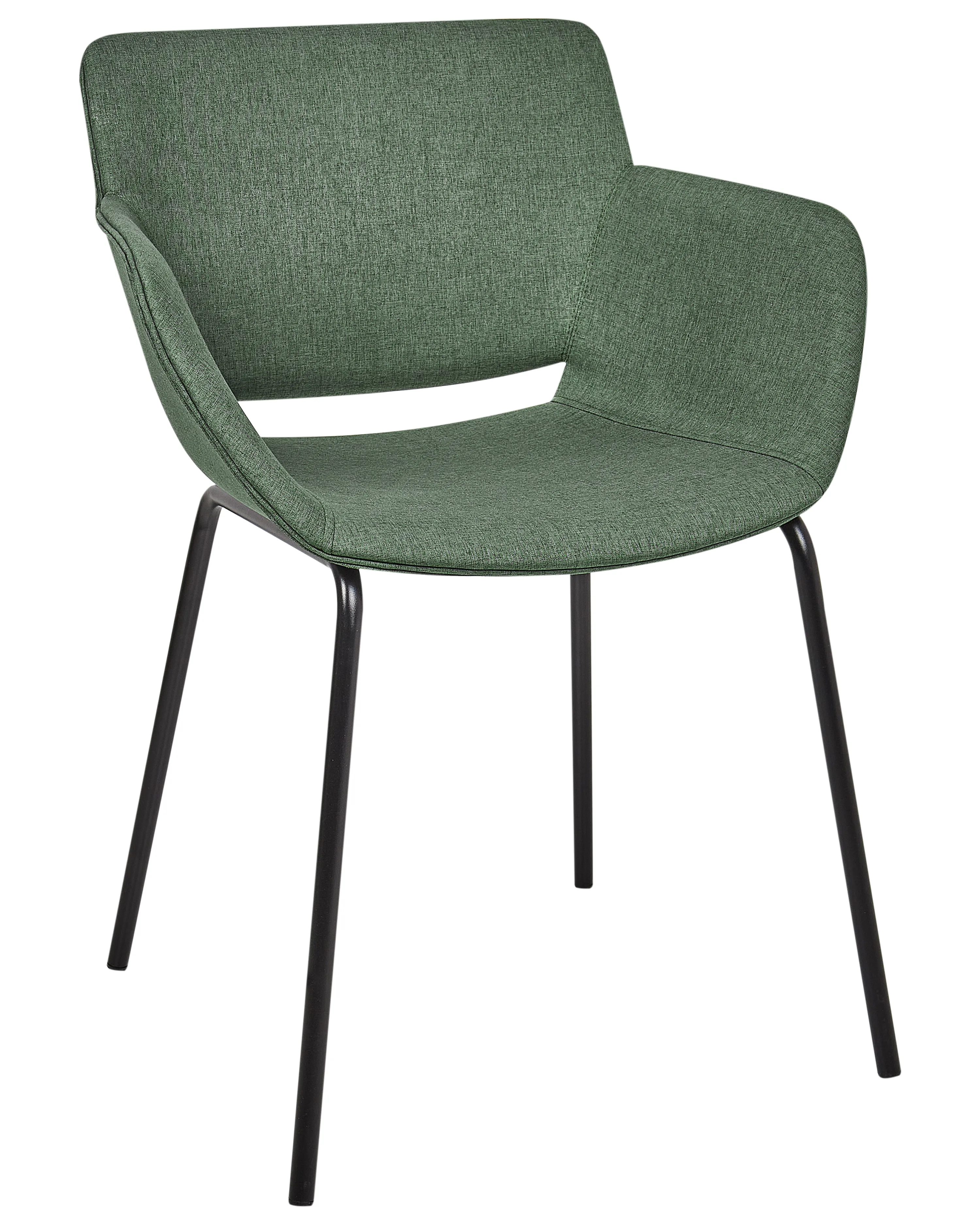Set van 2 eetkamerstoelen AXTEL Groen