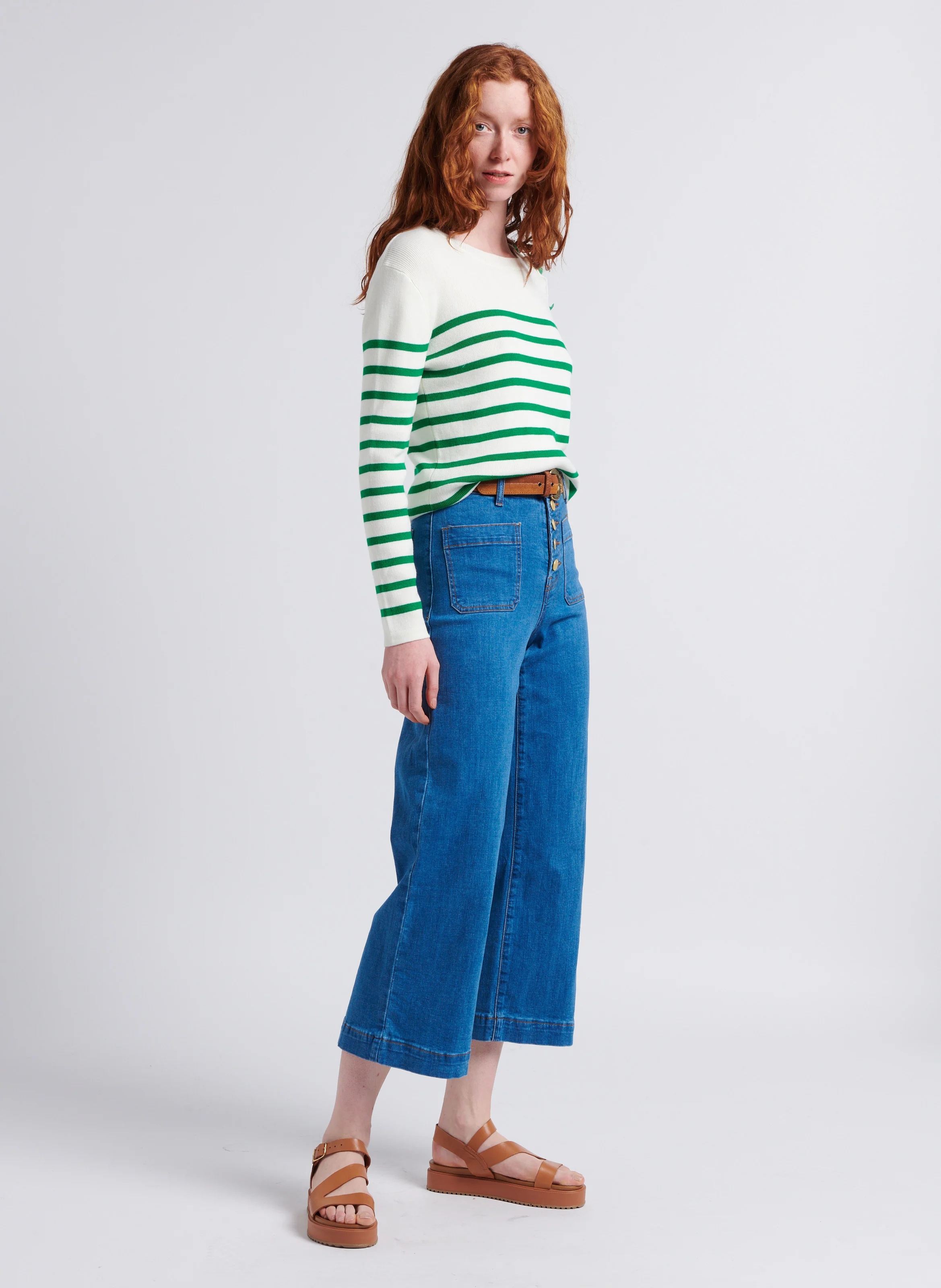 SONNY - Jean flare en coton mélangé | Jean Stone