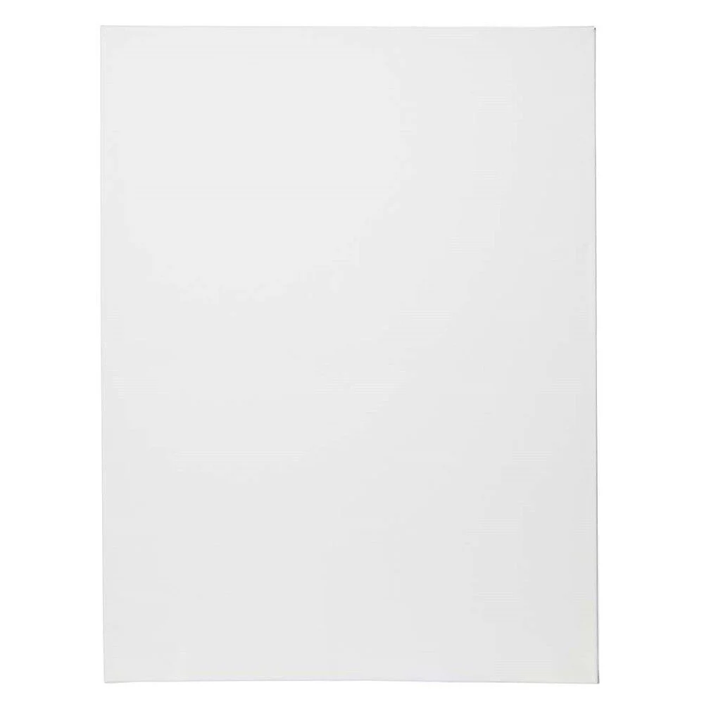 Toile blanche coton x3 cot