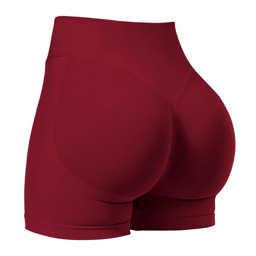Runyz - Hoge taille effen yogashorts