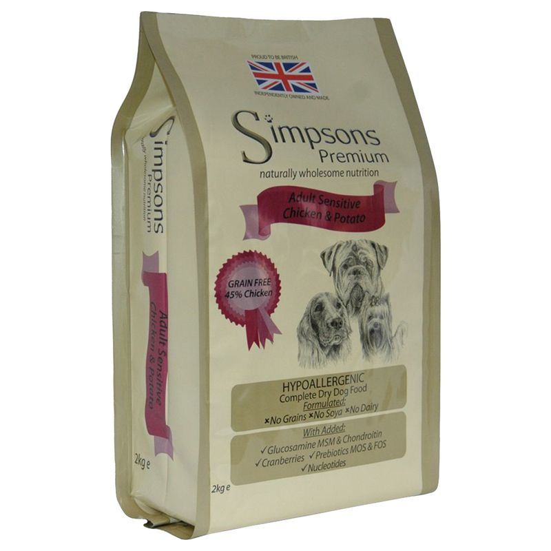 Simpsons Premium Adult Sensitive poulet & pommes de terre