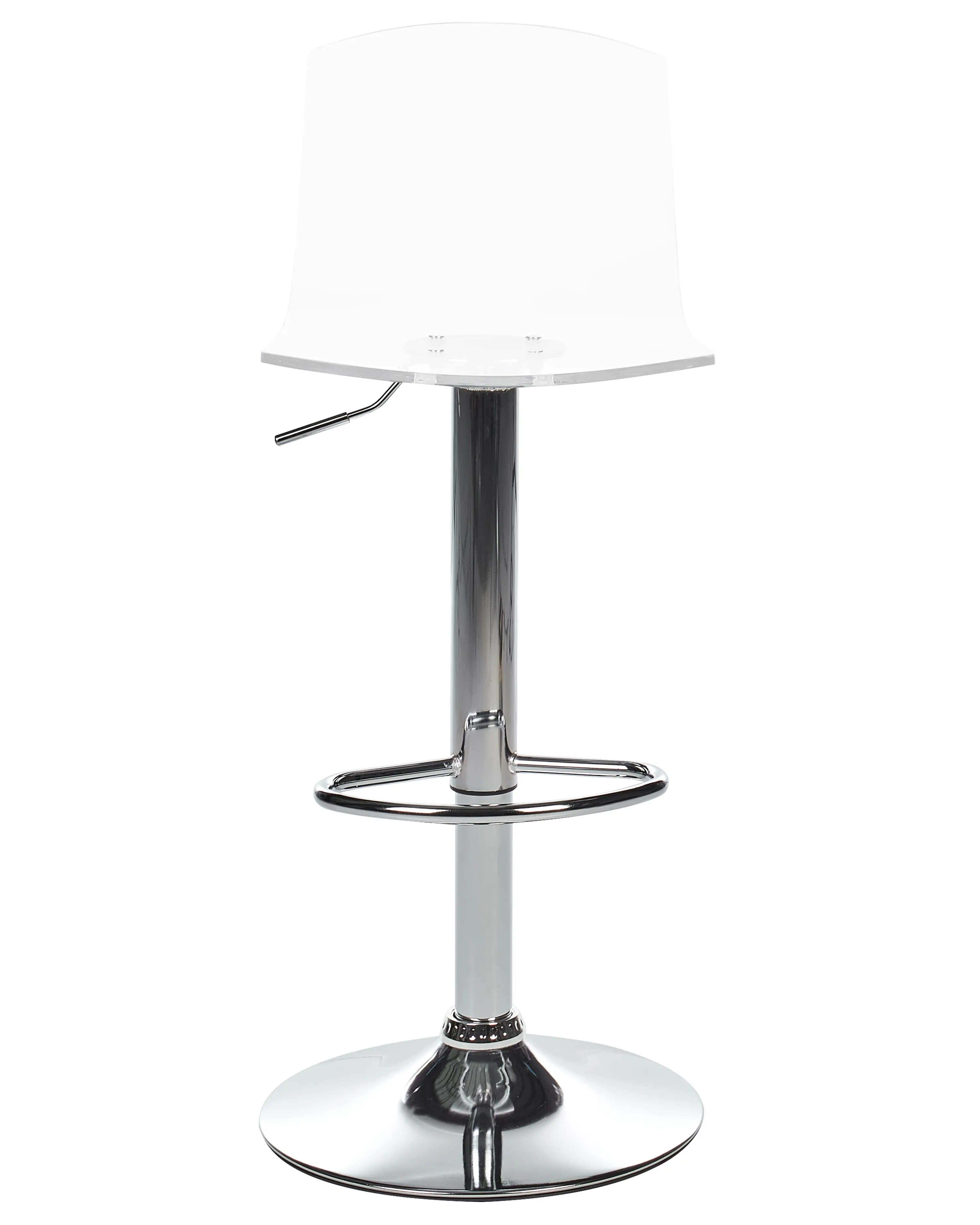 Set van 2 barstoelen IMOLA draaibaar Transparant