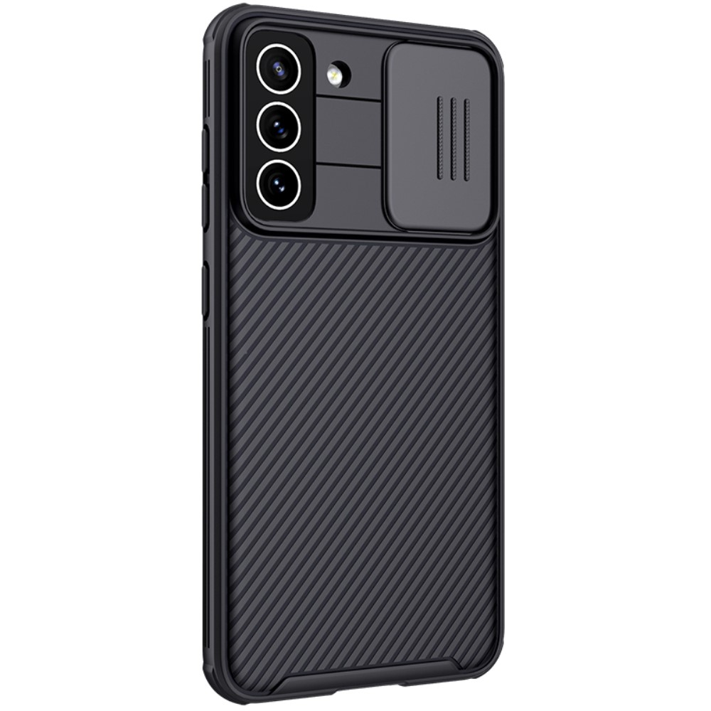 Samsung Galaxy S21 FE 5G Schutz Hülle Cam-Slider Kameraschutz - Schwarz