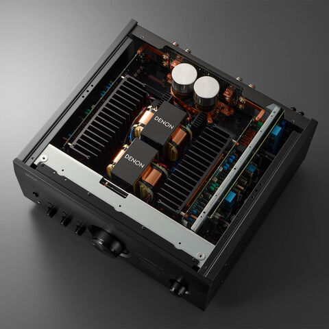 Denon PMA-3000NE – zware audiofiele versterker voor analoog en digitaal Zwart