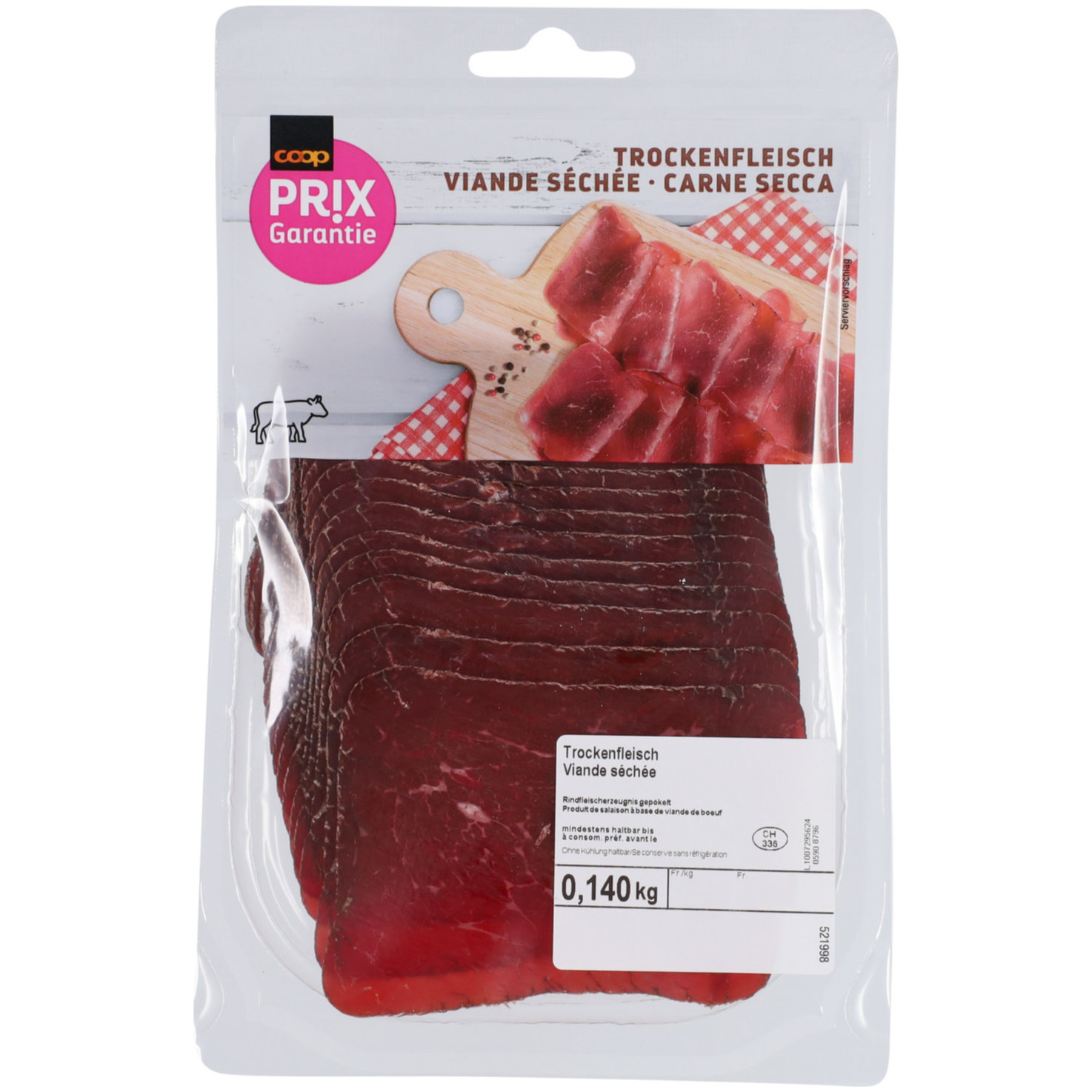 Prix Garantie Trockenfleisch ca. 140g