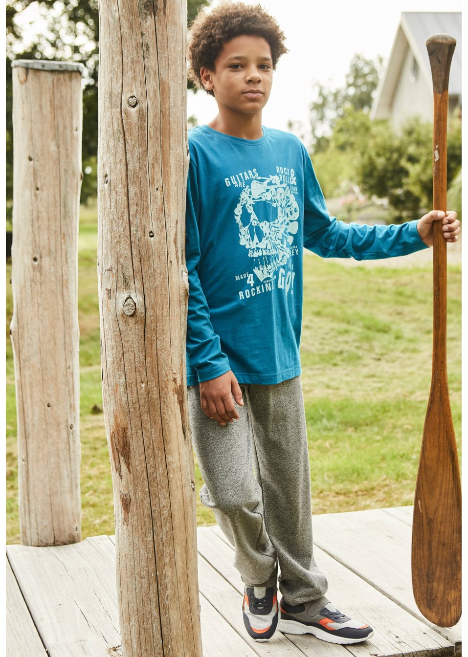 Lot de 2 pantalons sweat garçon