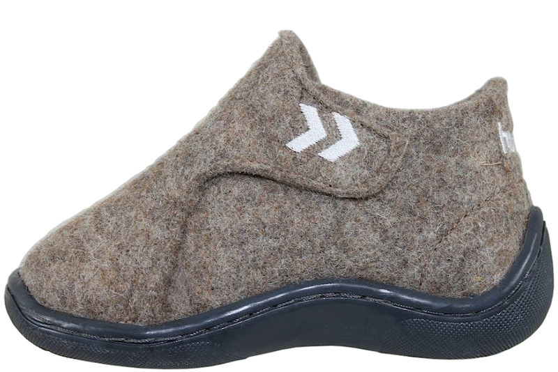 HUMMEL WOOL SLIPPER INFANT BEIGE ULDHJEMMESKO