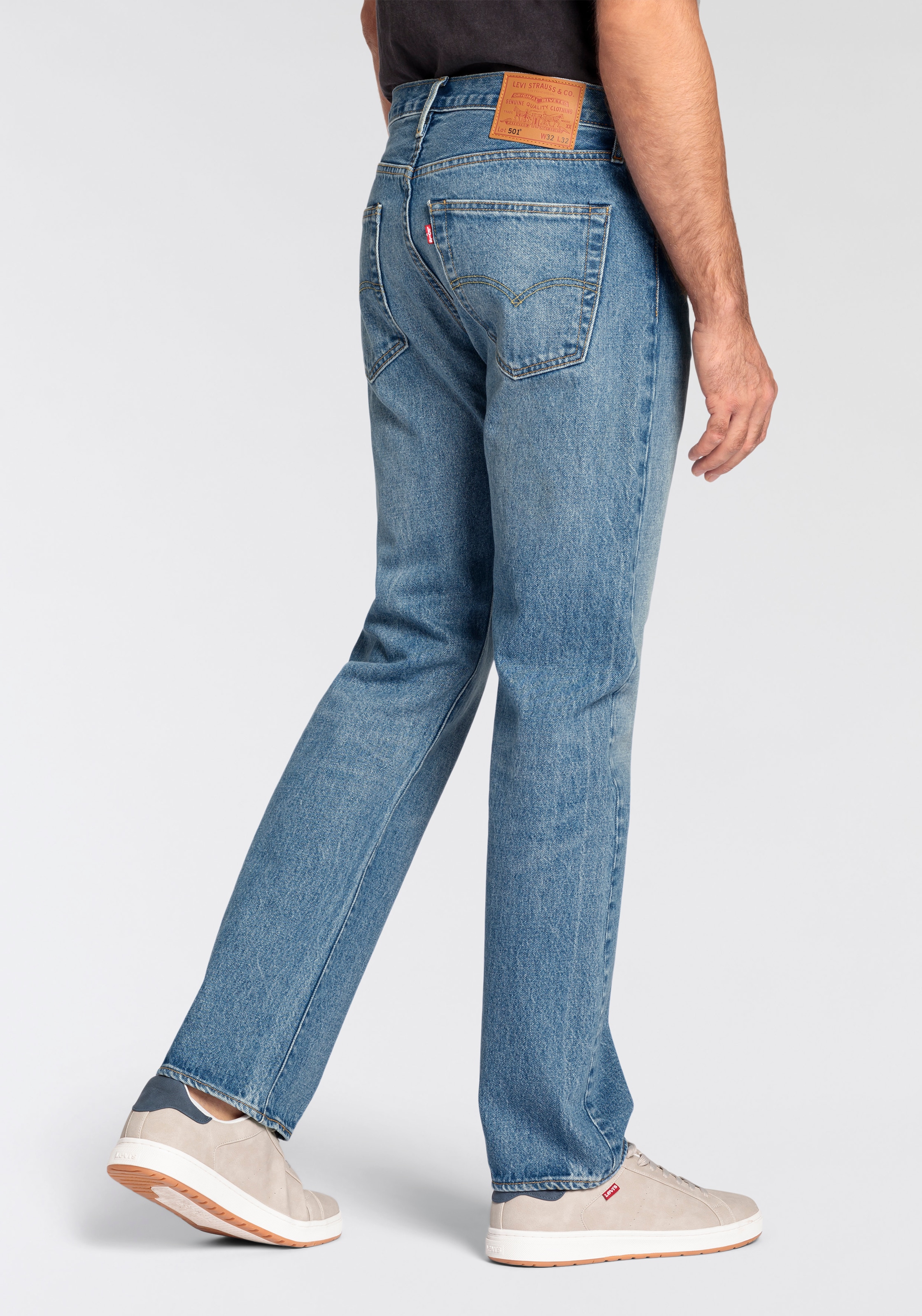 Levi's® Straight-Jeans »501 LEVI'S ORIGINAL« mit Markenlabel