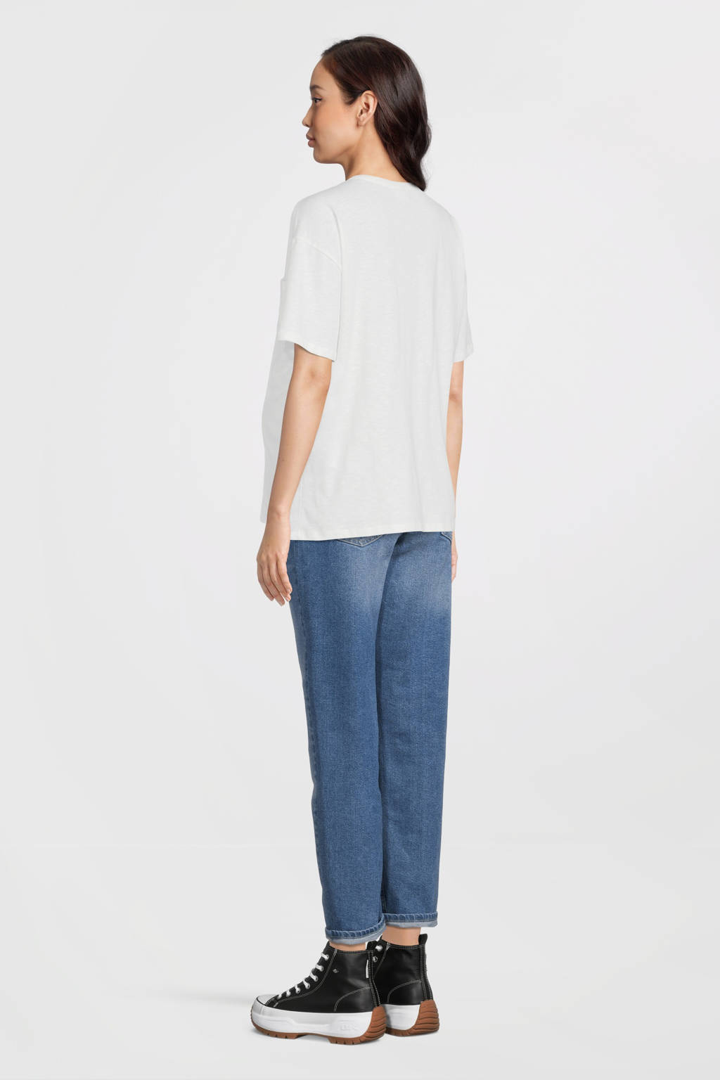 LOVE2WAIT loose fit zwangerschapsjeans 021 stone wash