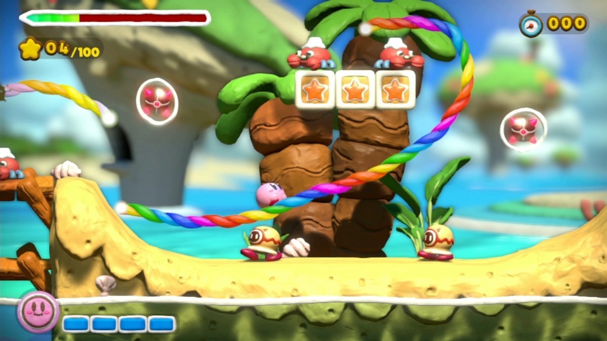 Kirby And The Rainbow Paintbrush- Wii U