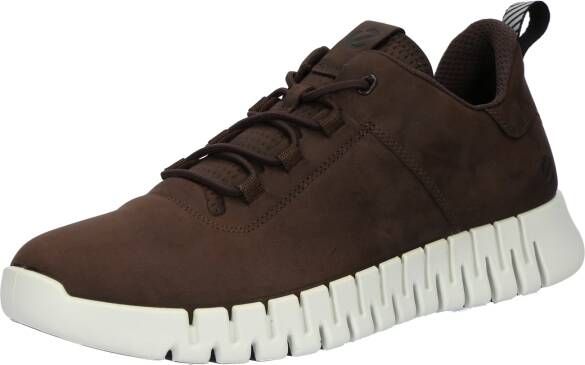 Ecco Gruuv M nubuck sneakers bruin