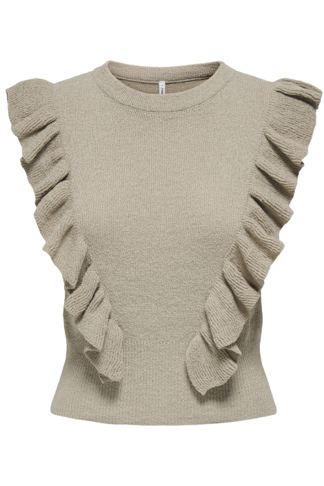 Only beige dames trui
