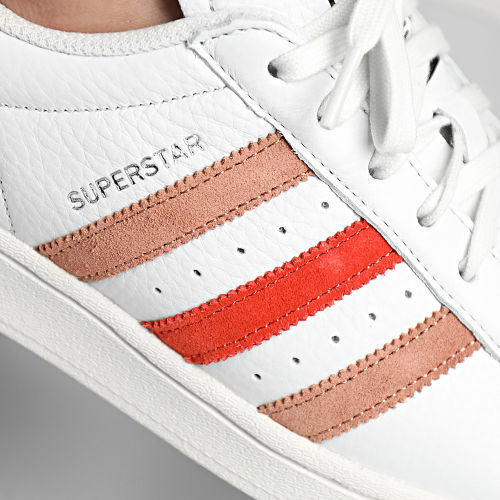 Baskets Superstar GZ9380 Crystal White Red Classic Terra
