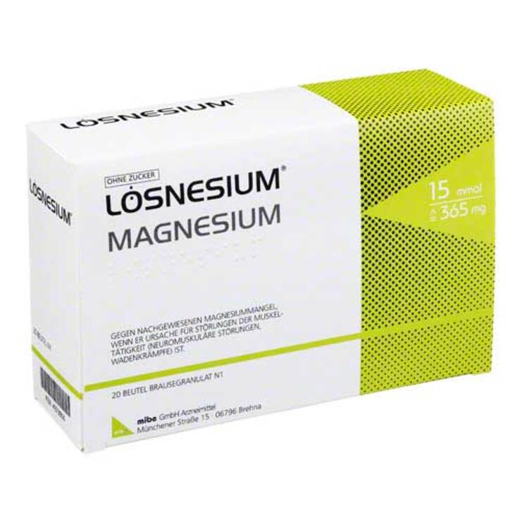 Lösnesium Brausegranulat Beutel, 20 St