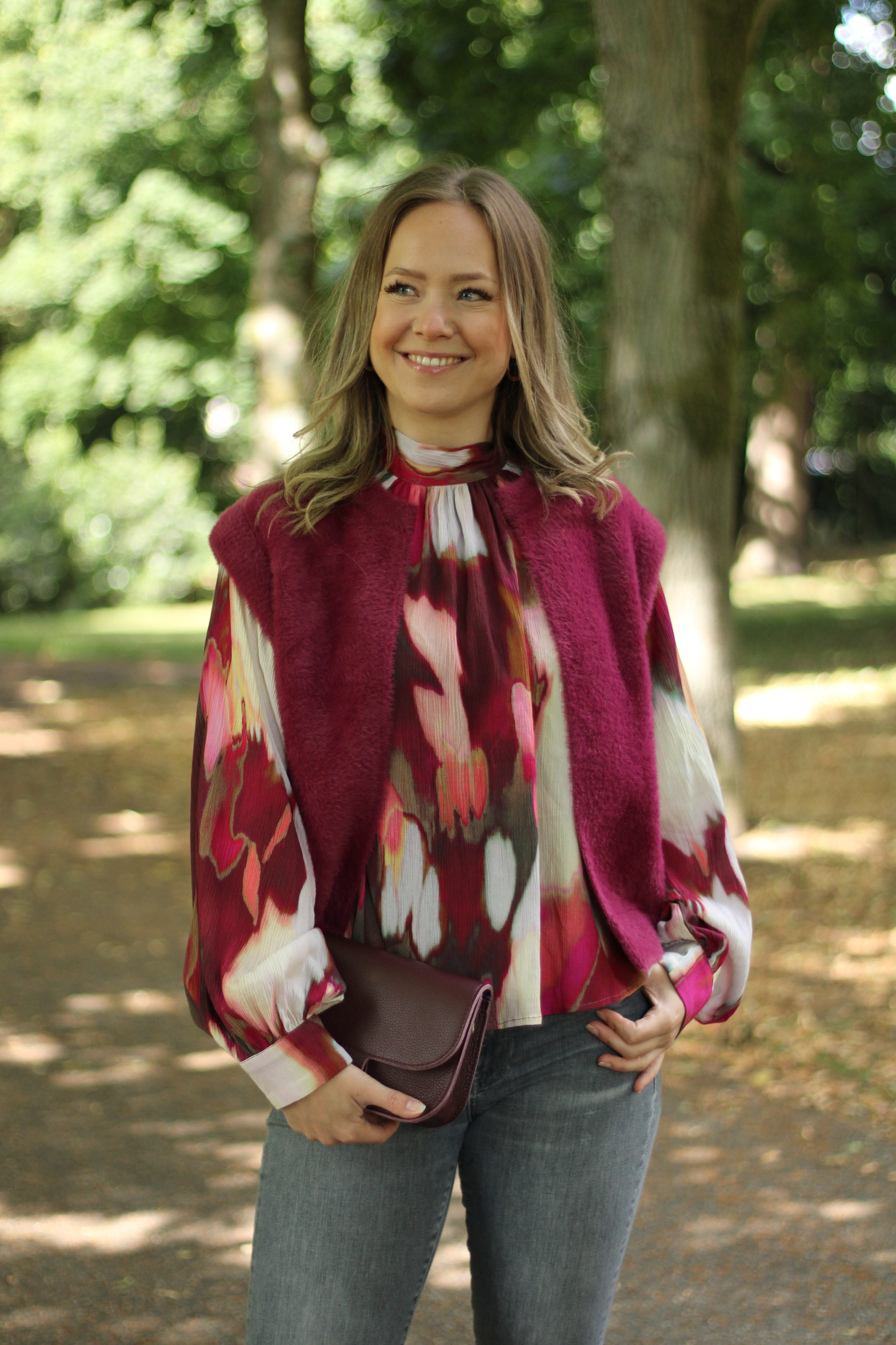 Rino & Pelle - Elona Short Waistcoat - Sugar Plum