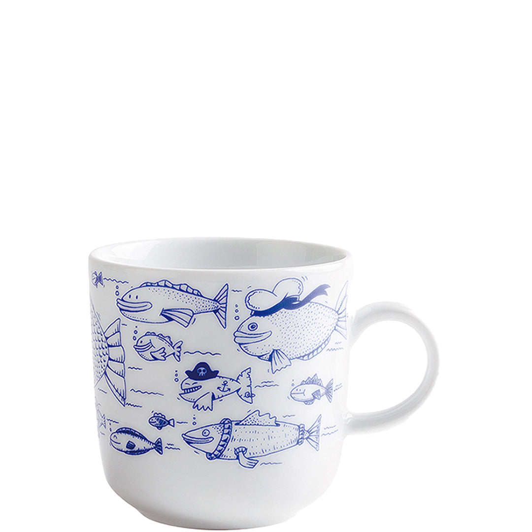 KAHLA Ahoi Marie Kaffeebecher 0,30 l Fischschwarm