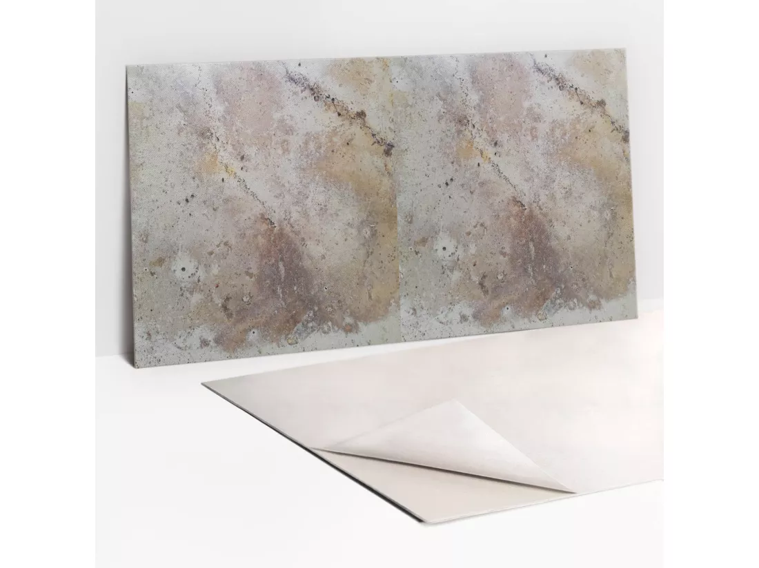 Panneaux muraux autocollants en vinyle imperméable - Texture pierre 100 x 50 cm